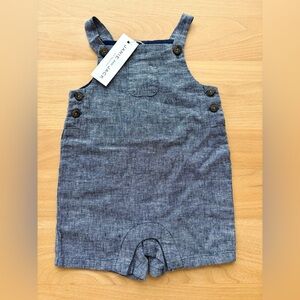 Janie and Jack Boys Chambray Romper